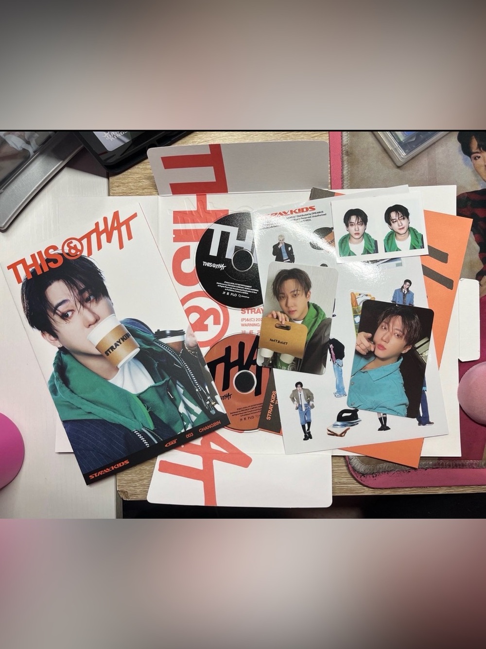 Stray Kids Changbin &ver album THIS & THAT (OPEN)